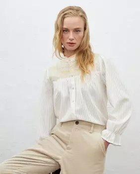 Блузка с длинными рукавами и принтом Lloyd's