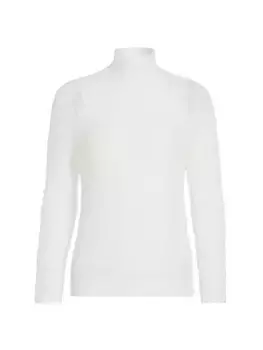 Блузка с длинными рукавами и шерстяными складками Issey Miyake, белый