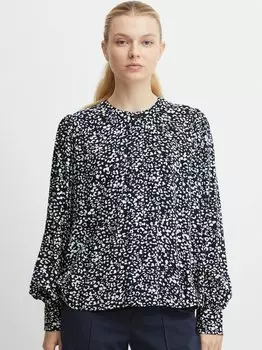 Блузка с длинными рукавами ihcarolina Ichi, синий