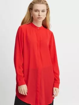 Блузка с длинными рукавами ihcellani Ichi, красный