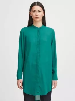 Блузка с длинными рукавами ihcellani Ichi, зеленый
