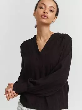 Блузка с длинными рукавами ihgella Ichi, черный