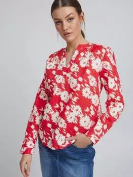 Блузка с длинными рукавами ihvalborg Ichi, красный