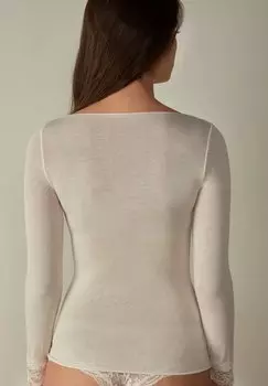 Блузка с длинными рукавами Intimissimi, цвет Biay