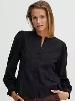 Блузка с длинными рукавами irluie Atelier Rve, черный