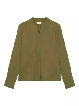 Блузка с длинными рукавами Marc O'Polo, зеленый
