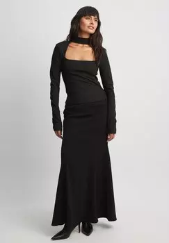 Блузка с длинными рукавами NA-KD, черный