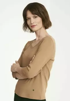 Блузка с длинными рукавами OCHNIK, бежевый