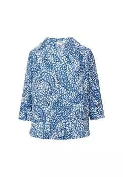 Блузка с длинными рукавами S.Oliver, синий