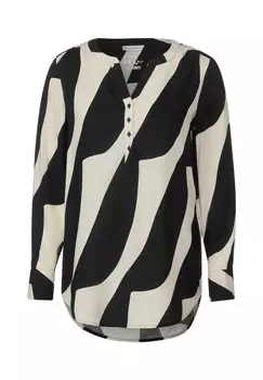 Блузка с длинными рукавами Street One, черный