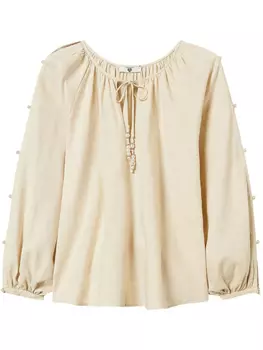 Блузка с длинными рукавами TWINSET, нейтральный