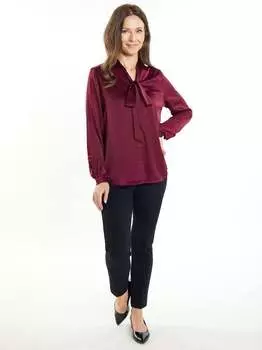 Блузка с длинными рукавами Usha, красный