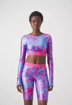 Блузка с длинными рукавами Versace Jeans Couture, синий