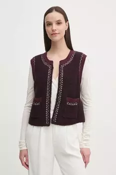 Блузка с добавлением кашемира United Colors Of Benetton, бежевый