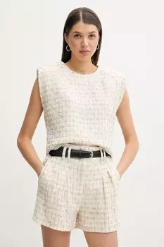 Блузка с добавлением льна Iro, бежевый