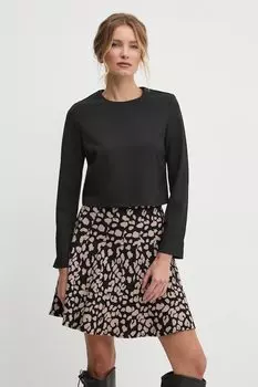 Блузка с добавлением шерсти Answear.Lab, черный