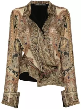 Блузка с графичным принтом IBRIGU, нейтральный цвет