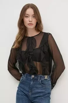 Блузка с когтями Artigli, черный