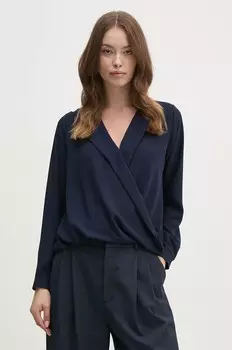 Блузка с когтями Artigli, темно-синий