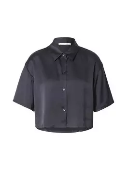 Блузка с коротким рукавом Abercrombie & Fitch Blouse CHASE, черный