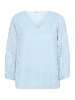 Блузка с коротким рукавом b.young Blouse Frikke, синий