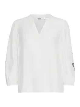 Блузка с коротким рукавом b.young Blouse Idamy, белый