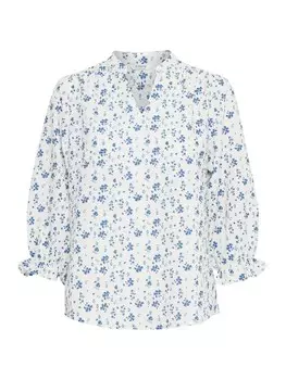 Блузка с коротким рукавом b.young Blouse Florica, белый