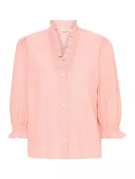 Блузка с коротким рукавом b.young Blouse Istribe, светло-розовый