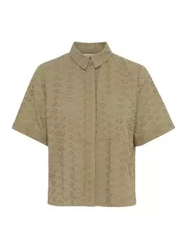 Блузка с коротким рукавом b.young Blouse, зеленый