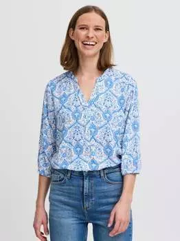 Блузка с коротким рукавом byhalba B.Young, синий