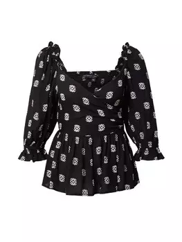 Блузка с коротким рукавом Dorothy Perkins Blouse, черный