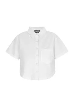 Блузка с коротким рукавом DreiMaster Vintage Blouse, белый
