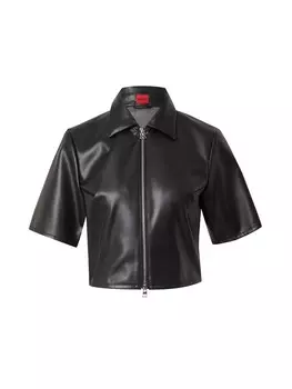 Блузка с коротким рукавом HUGO Blouse Ceni-1, черный