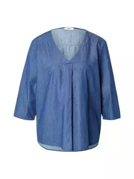 Блузка с коротким рукавом JDY Blouse JDYKAI, синий деним