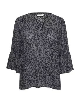 Блузка с коротким рукавом Kaffe Blouse Edita, черный