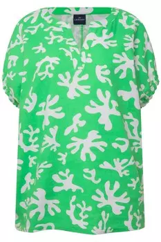 Блузка с коротким рукавом LAURASN Blouse, зеленый