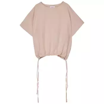 Блузка с коротким рукавом Makia Vuokko, бежевый