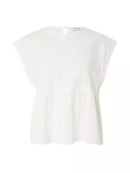 Блузка с коротким рукавом modstrm Blouse Hollyn, белый