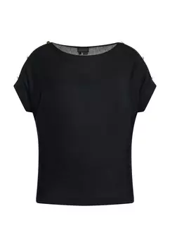 Блузка с коротким рукавом NAEMI Blouse, черный