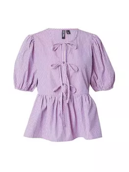 Блузка с коротким рукавом PIECES Blouse PCHOLLY, розовый