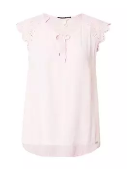 Блузка с коротким рукавом QS Blouse, розовый