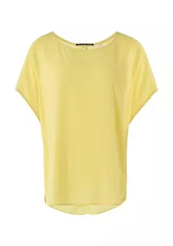 Блузка с коротким рукавом QS Blouse, желтый