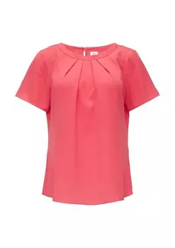 Блузка с коротким рукавом s.Oliver BLACK LABEL Blouse, цвет raspberry