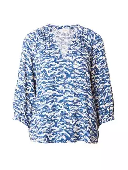 Блузка с коротким рукавом s.Oliver Blouse, цвет blue/dusty blue/sky blue