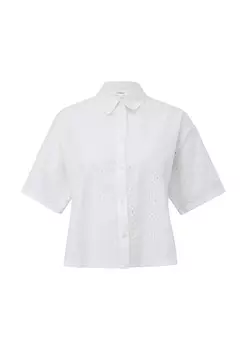 Блузка с коротким рукавом s.Oliver Blouse, белый