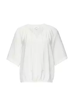 Блузка с коротким рукавом s.Oliver Blouse, экрю