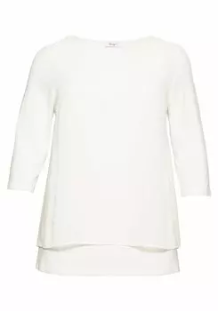Блузка с коротким рукавом SHEEGO Blouse, белый