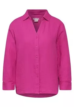 Блузка с коротким рукавом STREET ONE Blouse, фуксия