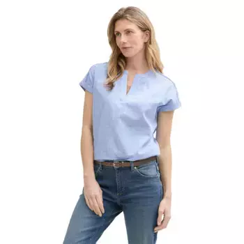 Блузка с коротким рукавом Tom Tailor 1046189, синий