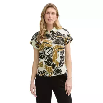 Блузка с коротким рукавом Tom Tailor 1046207, бежевый